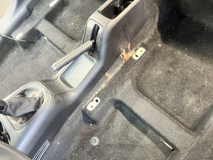 vomi habitacle voiture